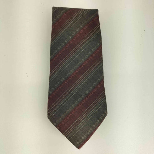 アイムイッセイミヤケ im ISSEY MIYAKE ボーダー シルクネクタイ メンズ